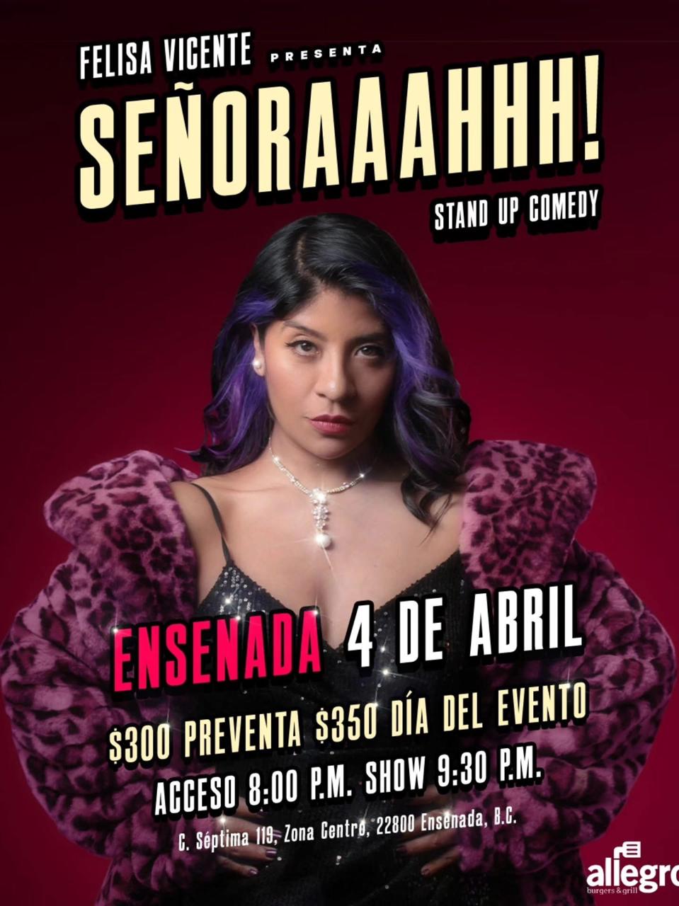 Felisa Vicente en Ensenada 2026