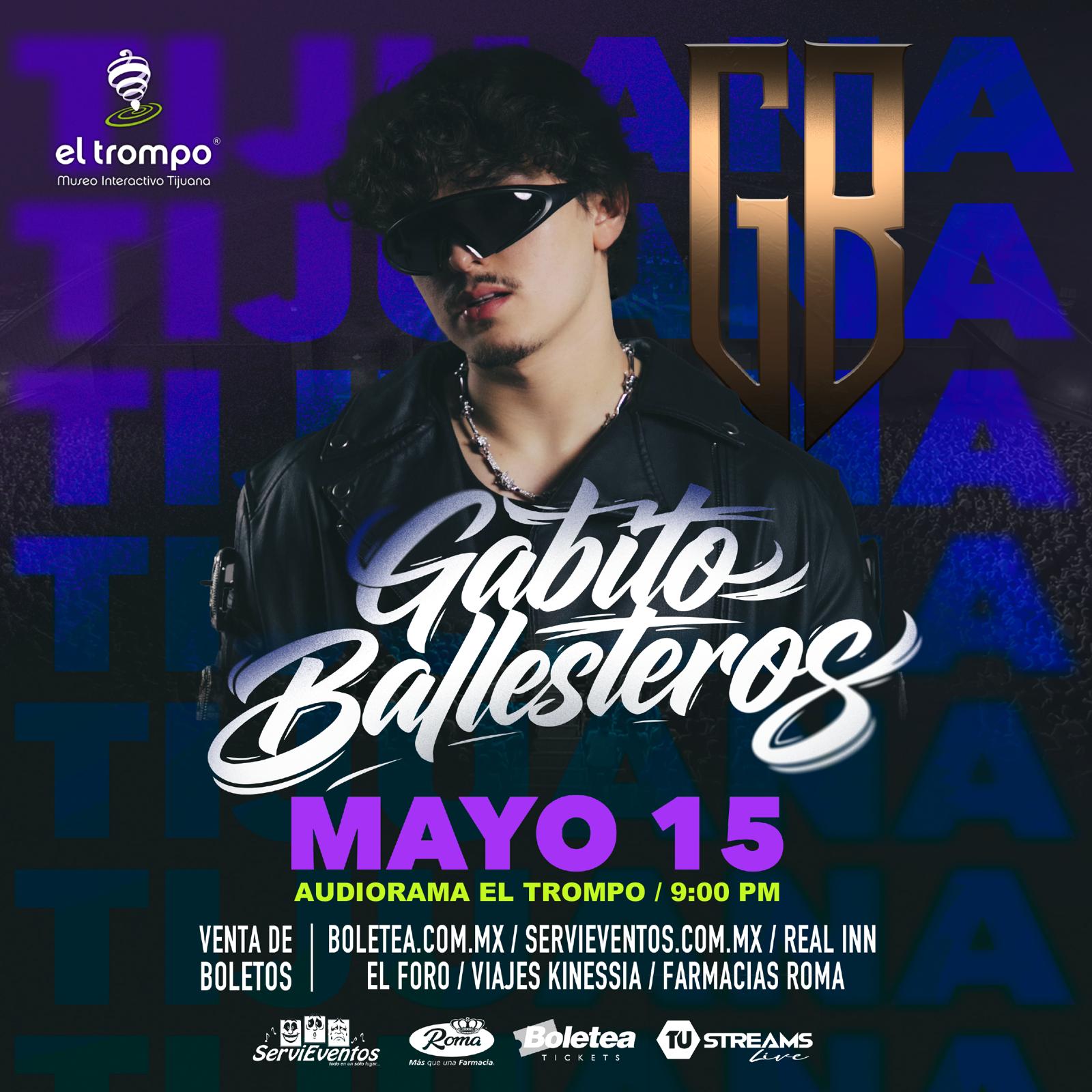 Gabito Ballesteros en TIjuana 2026 - concierto