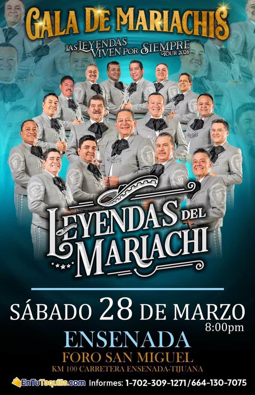 Leyendas del Mariachi en Ensenada 2026