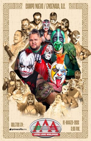 Lucha Libre AAA en Ensenada febrero 2026
