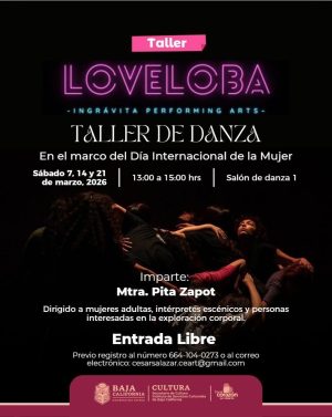 Taller de Danza Loveloba en Tijuana 2026