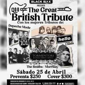 The Great British Tribute en Tijuana 2026