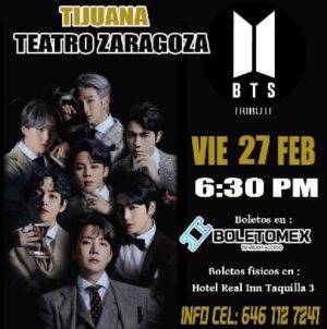 Tributo Infantil BTS en Tijuana 2026