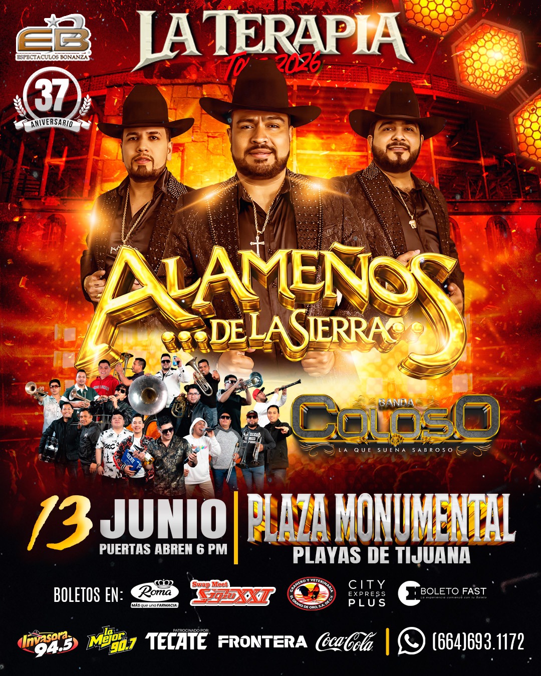 Alameños de la Sierra de Fernando Bejarano en Tijuana 2026