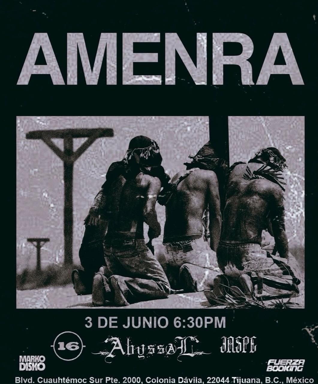 Amenra en Tijuana 2026
