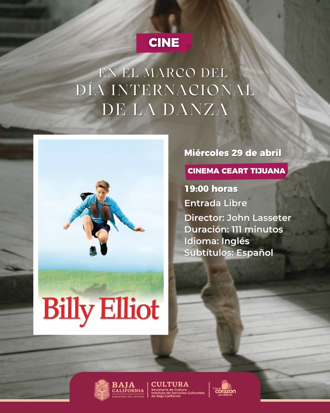 Billy Elliot en Tijuana 2026