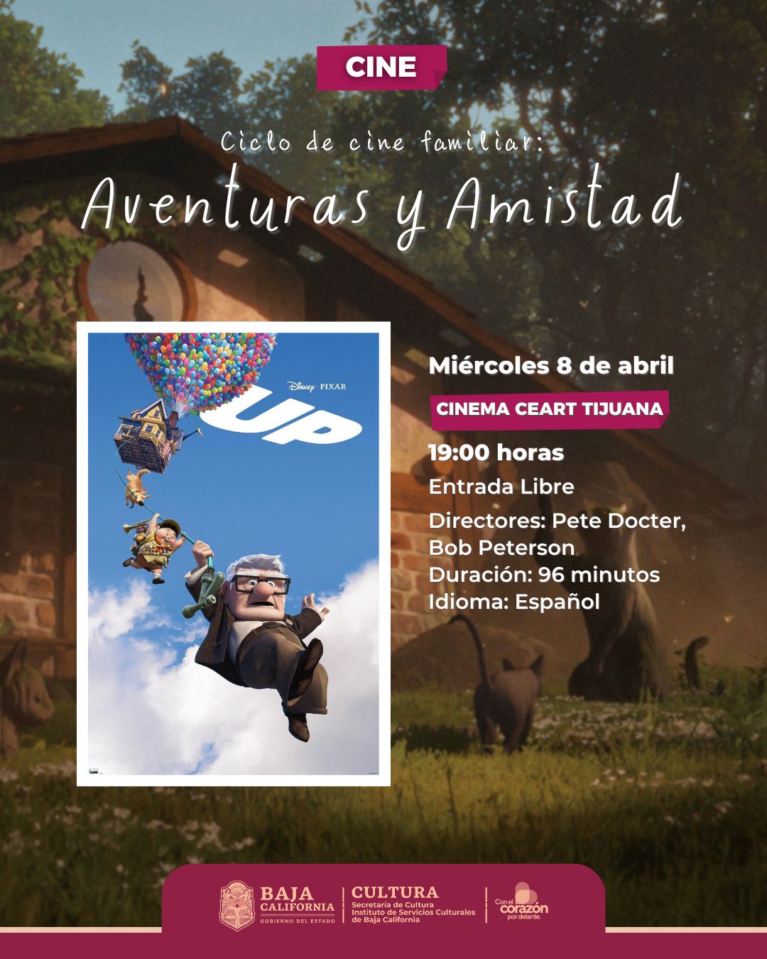 Ciclo de cine Familiar en Tijuana 2026