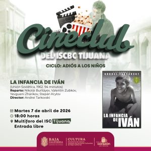 Cineclub Adiós a los Niños en Tijuana 2026