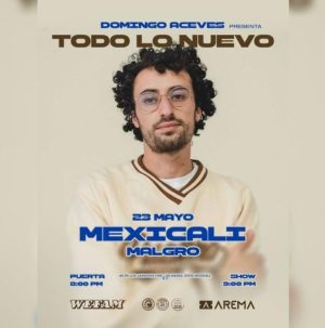 Domingo Aceves en Mexicali 2026