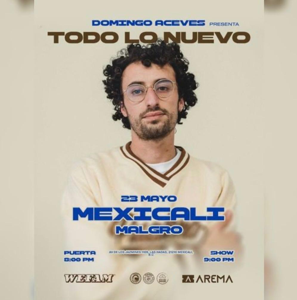 Domingo Aceves en Mexicali 2026