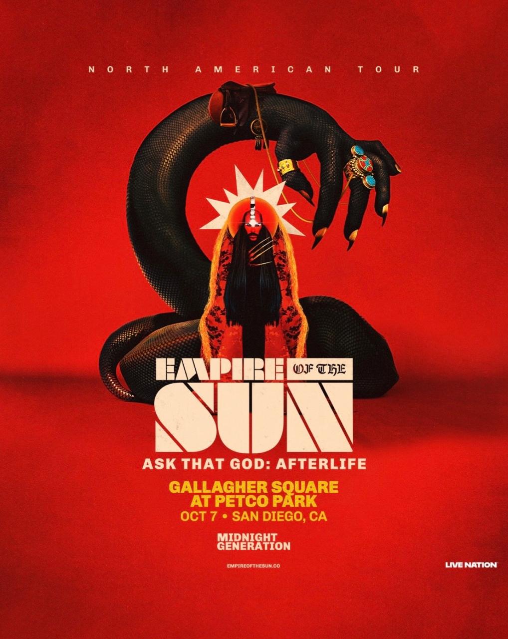 Empire of the Sun en San Diego 2026