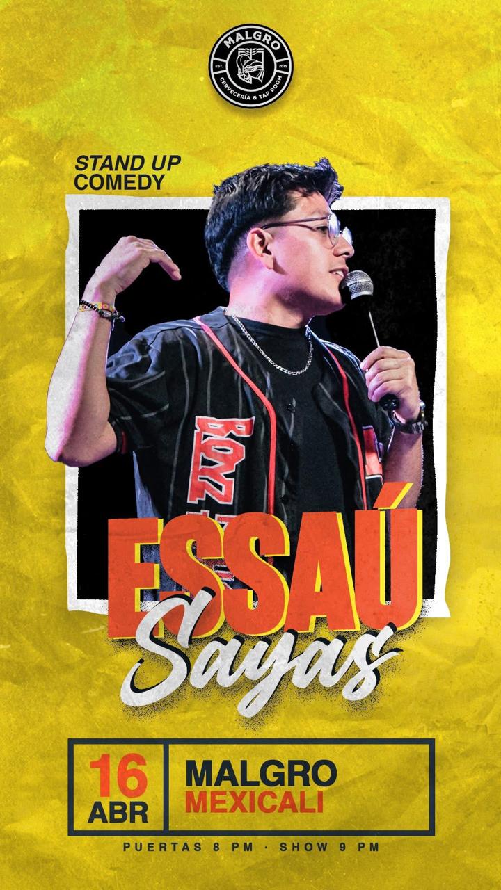 Essaú Sayas en Mexicali 2026