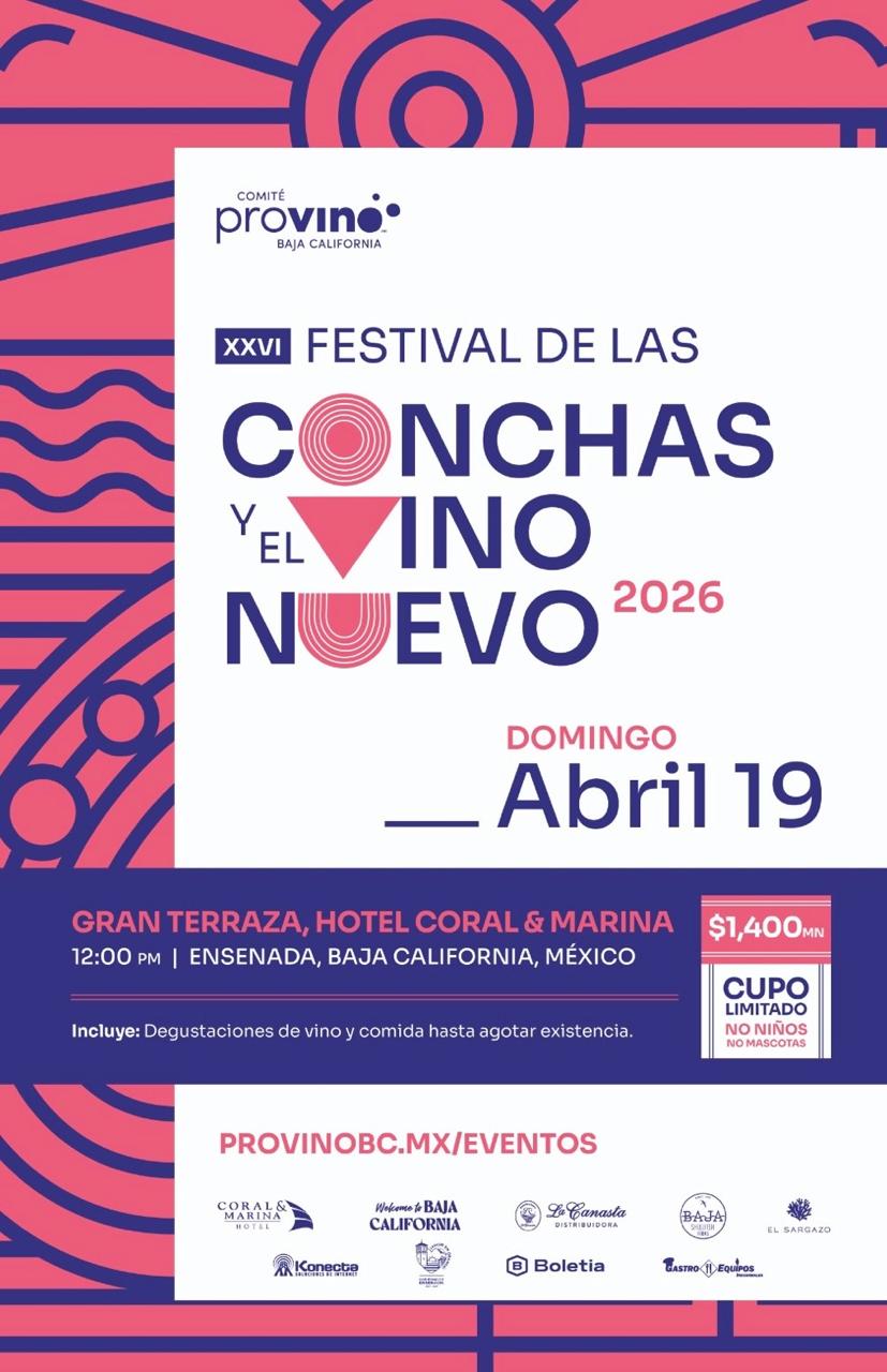 Festival de las Conchas y el Vino Nuevo en Ensenada 2026