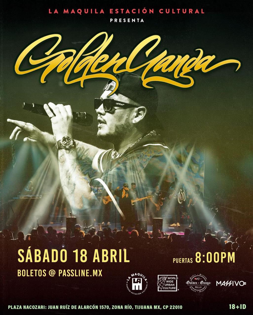 Golden Ganga en Tijuana 2026