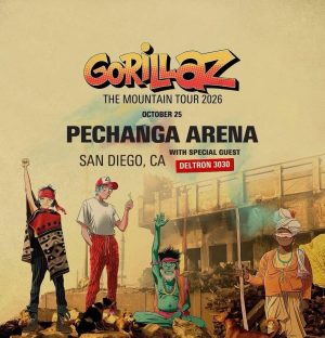 Gorillaz en San Diego 2026