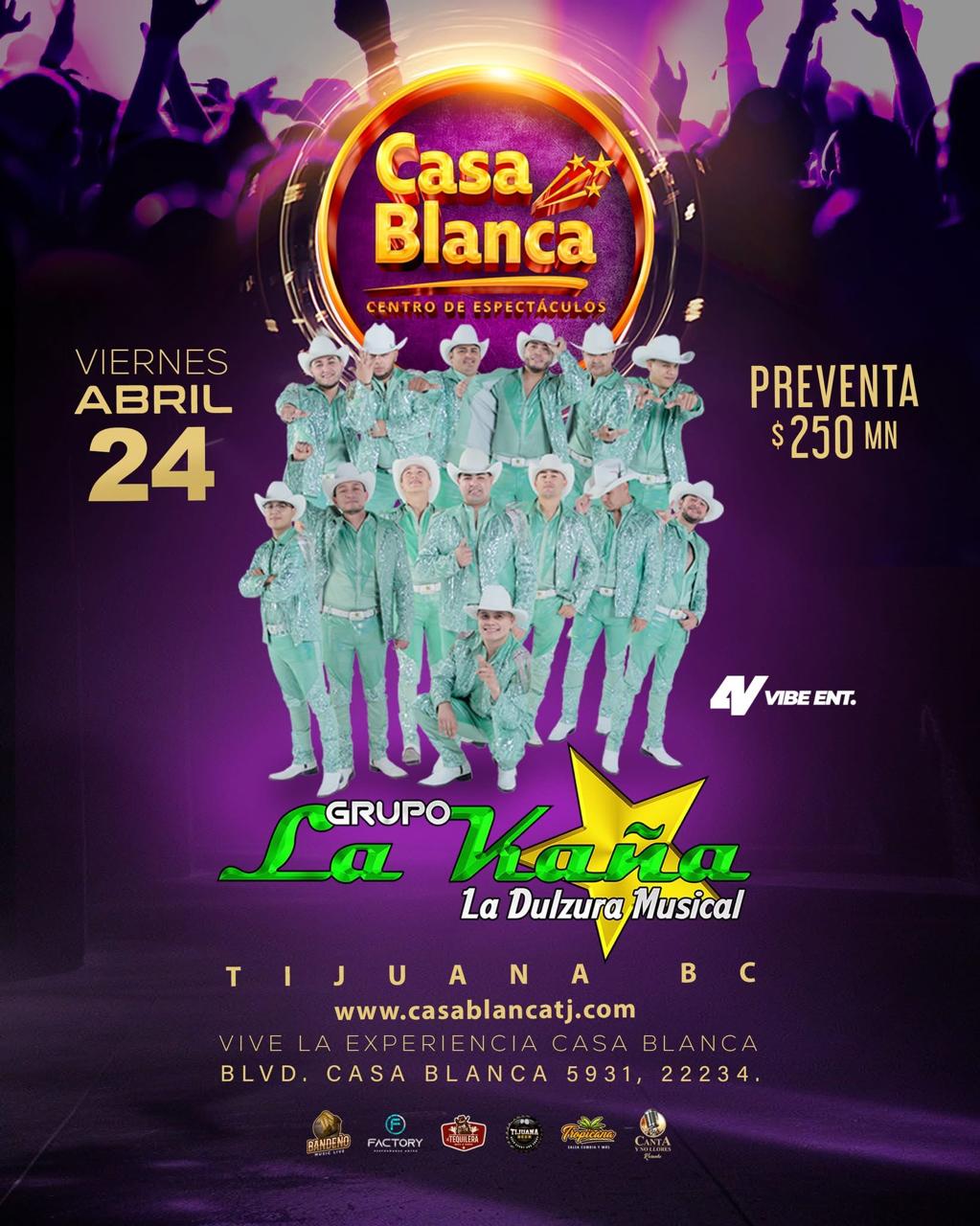 Grupo La Kaña en Tijuana 2026