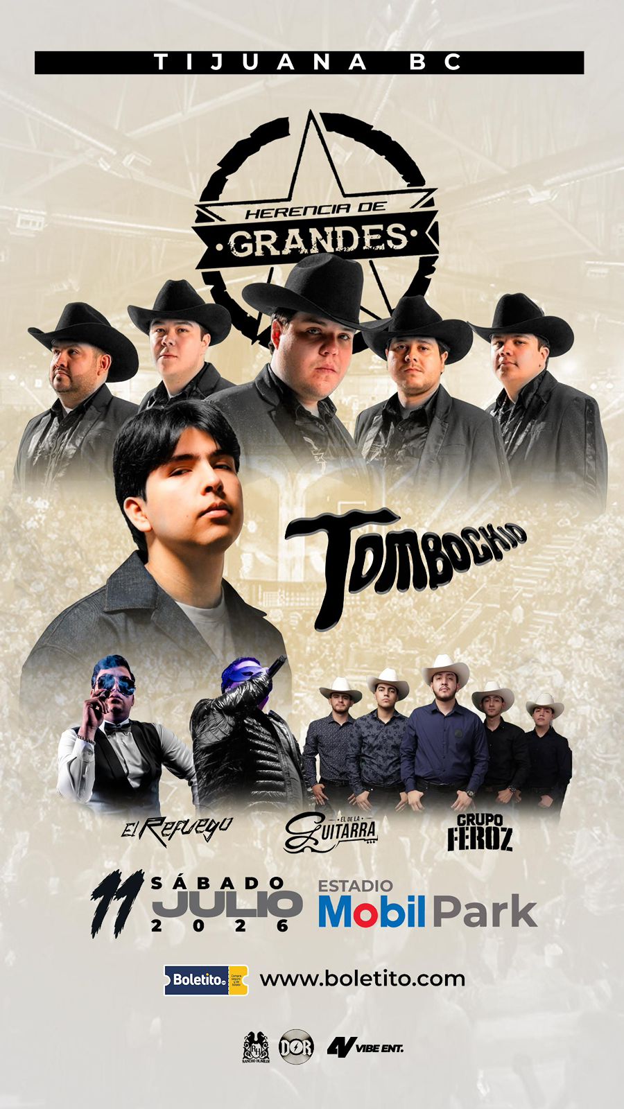 Herencia de Grandes en Tijuana 2026