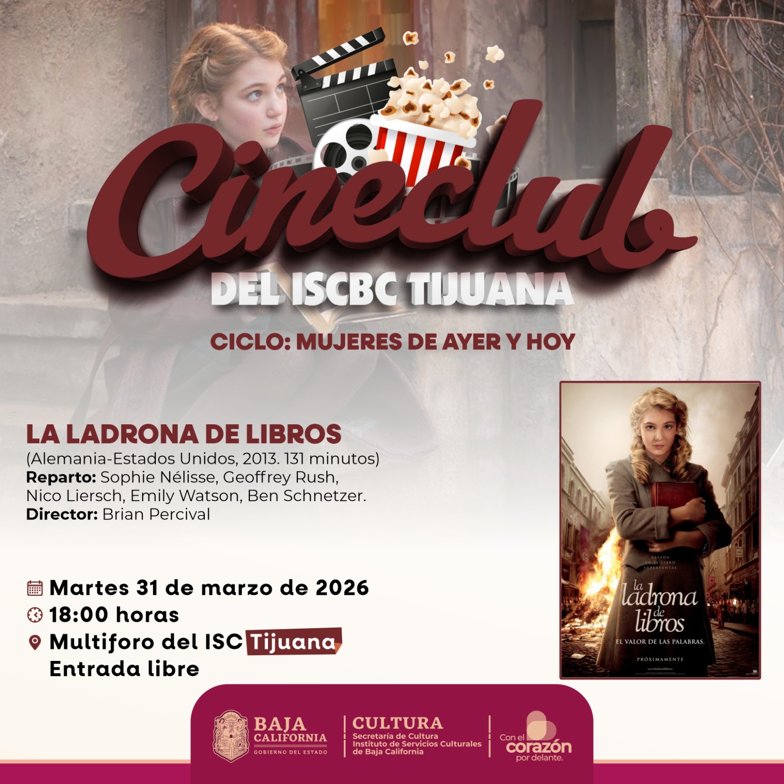 La ladrona de libros en Tijuana 2026