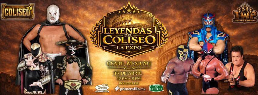 Leyendas del Coliseo en Mexicali 2026