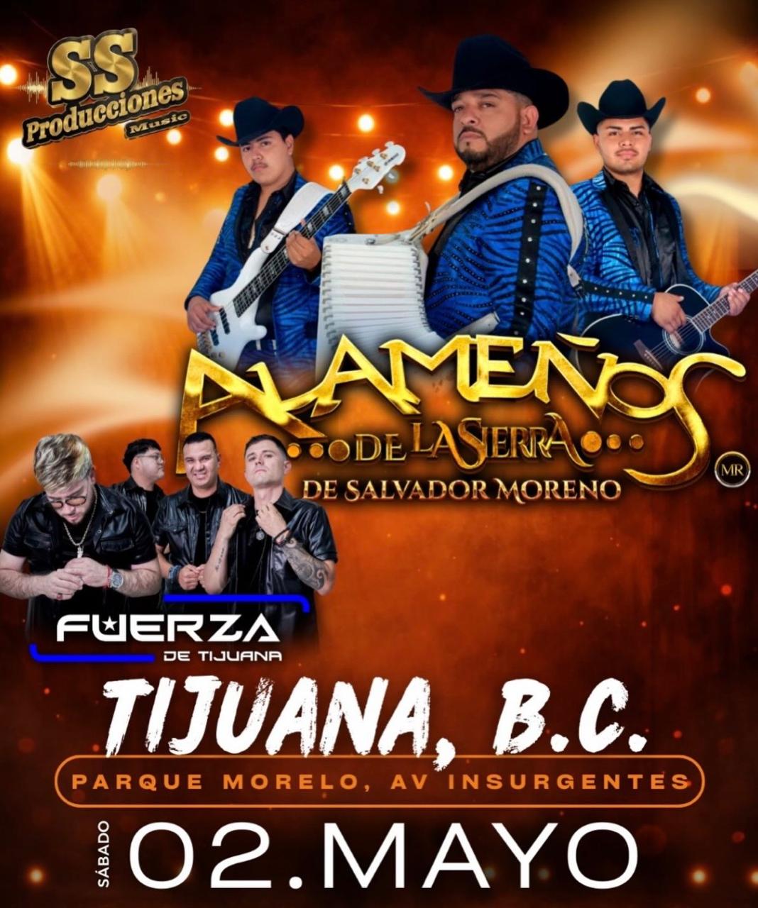 Los Alameños de la Sierra en Tijuana 2026