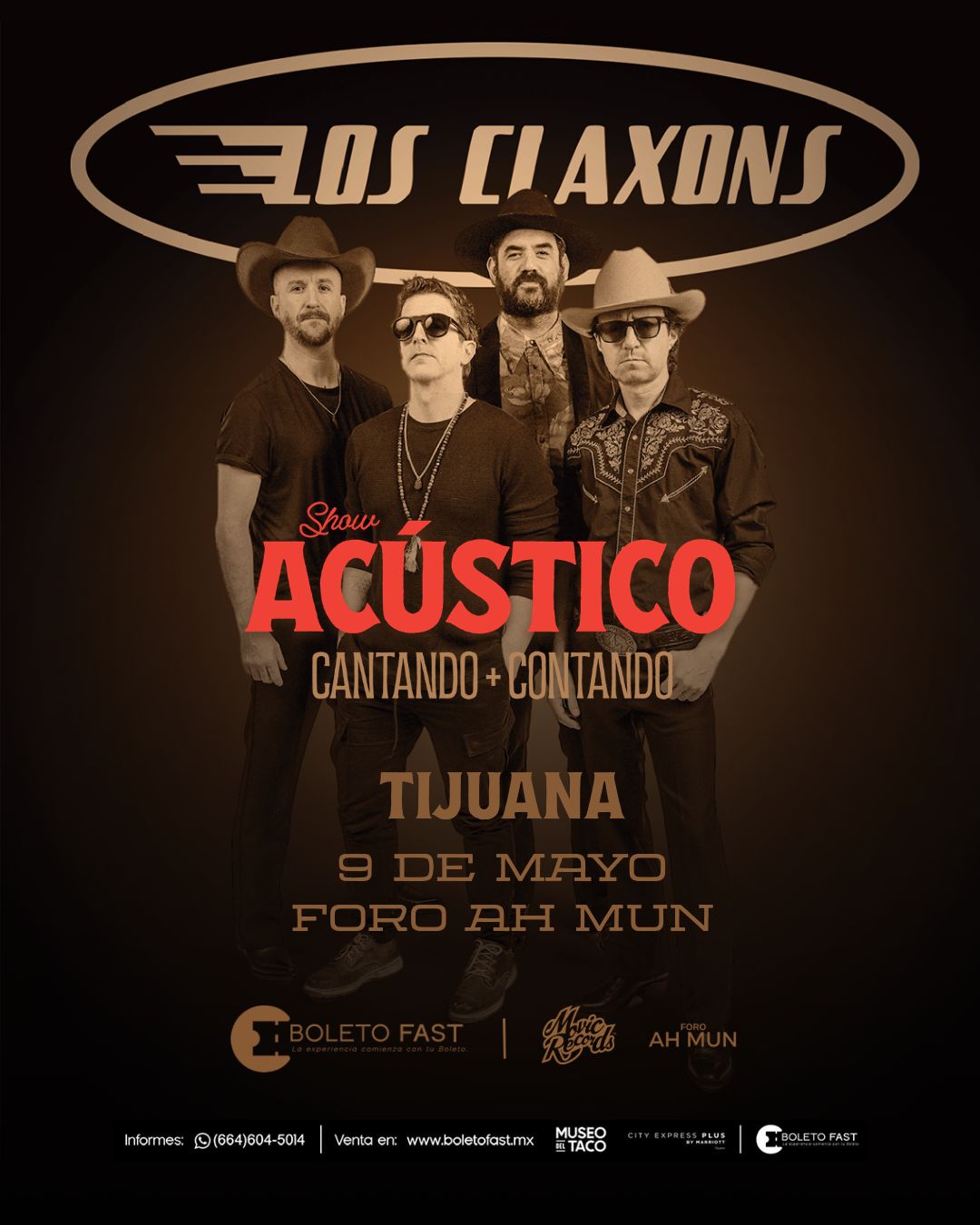 Los Claxons en Tijuana 2026