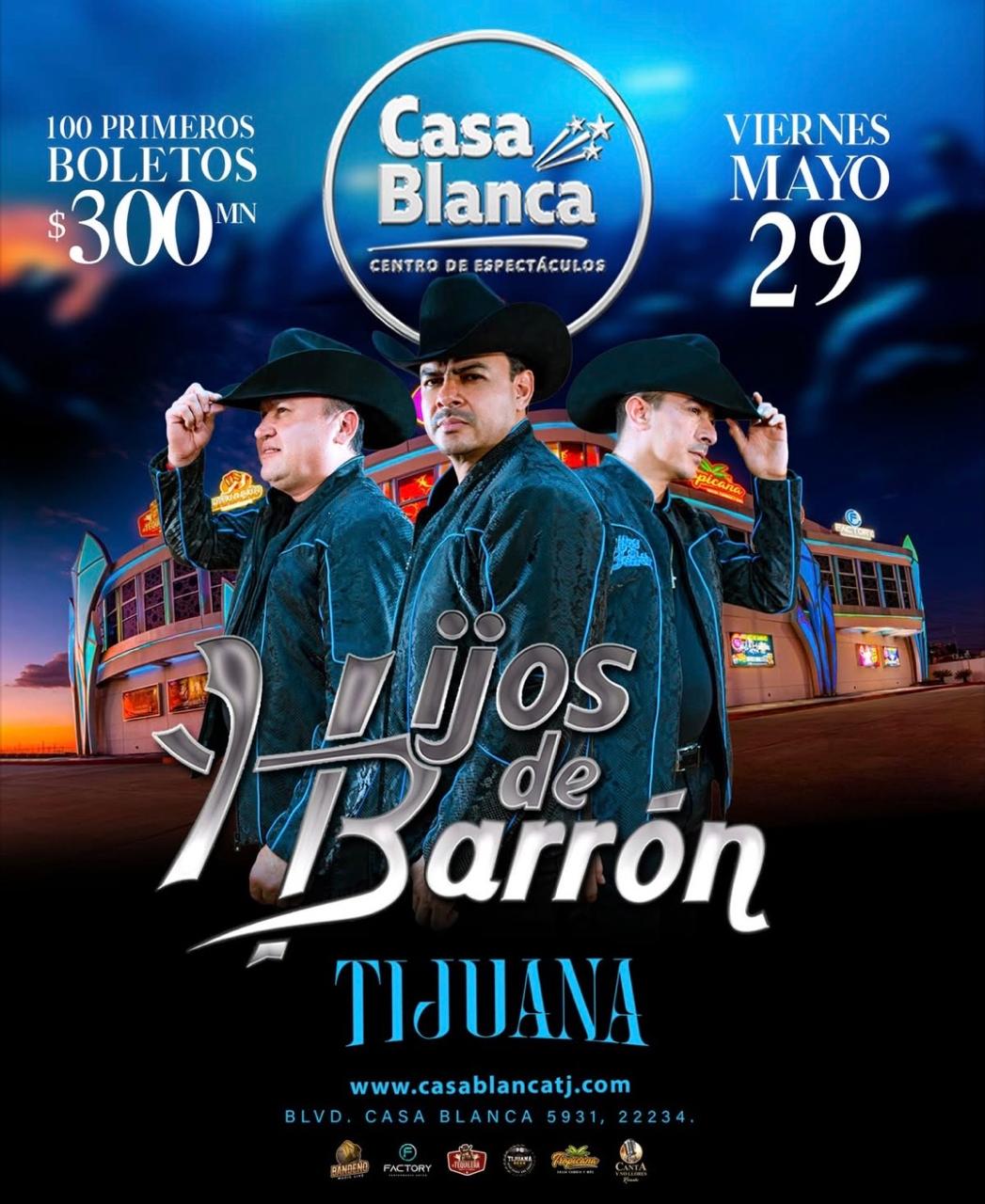 Los Hijos de Barrón en Tijuana 2026