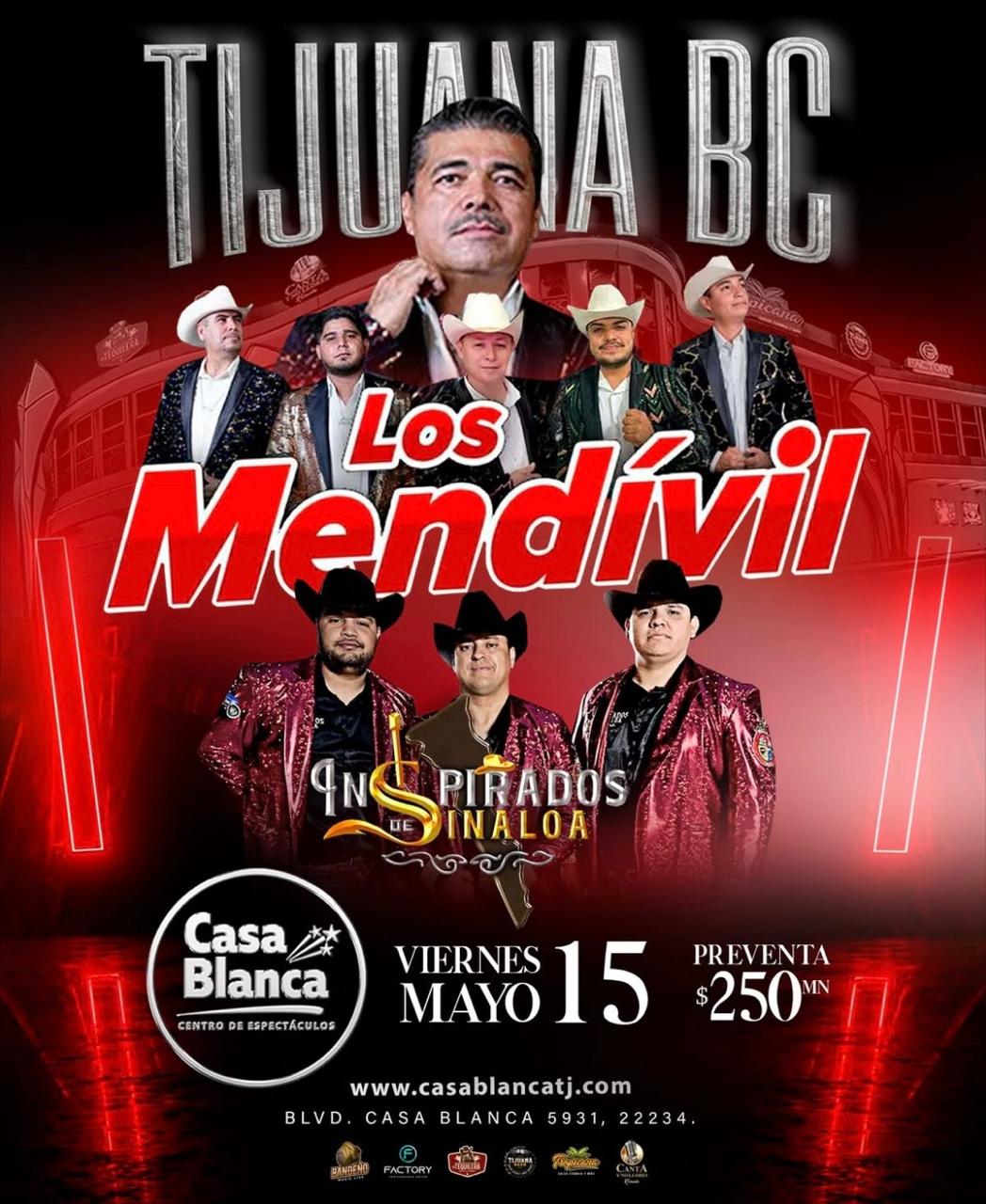 Los Mendívil en Tijuana 2026