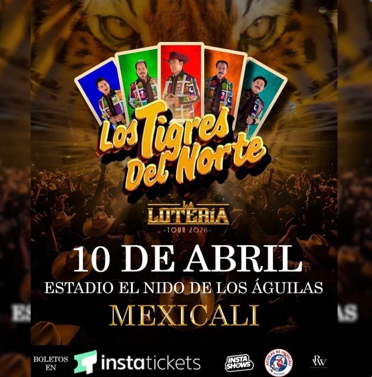 Los Tigres del Norte en Mexicali 2026