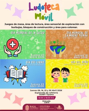Ludoteca Móvil en Tijuana 2026