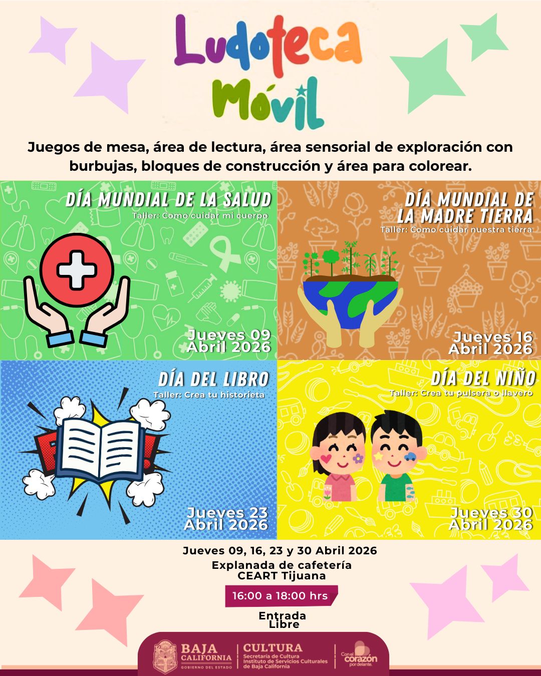 Ludoteca Móvil en Tijuana 2026