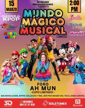 Mundo Mágico Musical en Tijuana 2026
