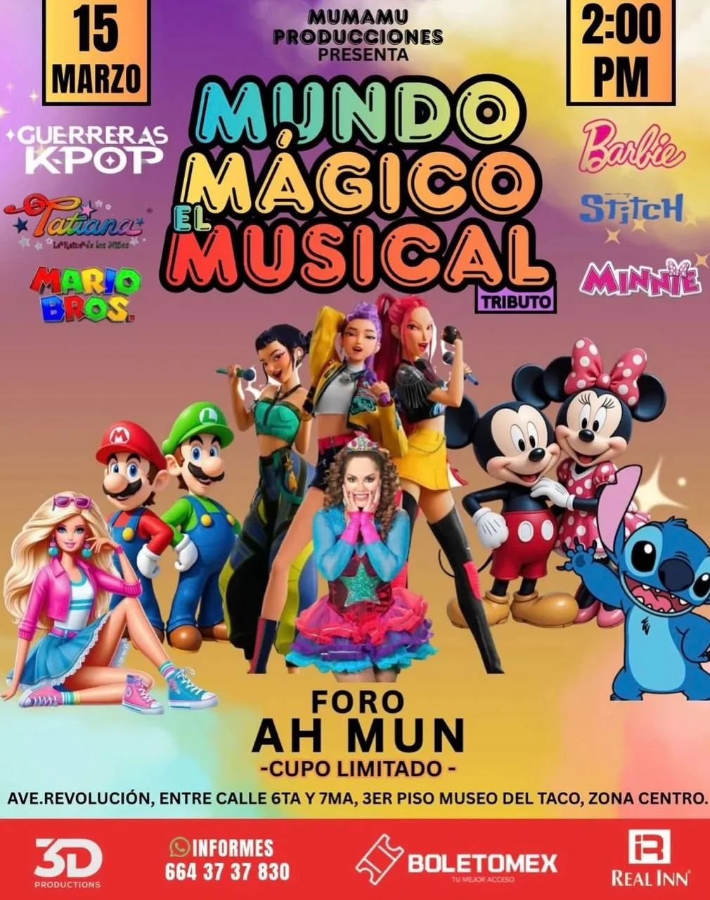 Mundo Mágico Musical en Tijuana 2026