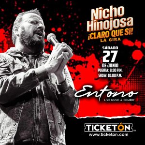 Nicho Hinojosa en Tijuana 2026