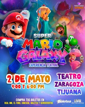 Super Mario Galaxy en Tijuana 2026