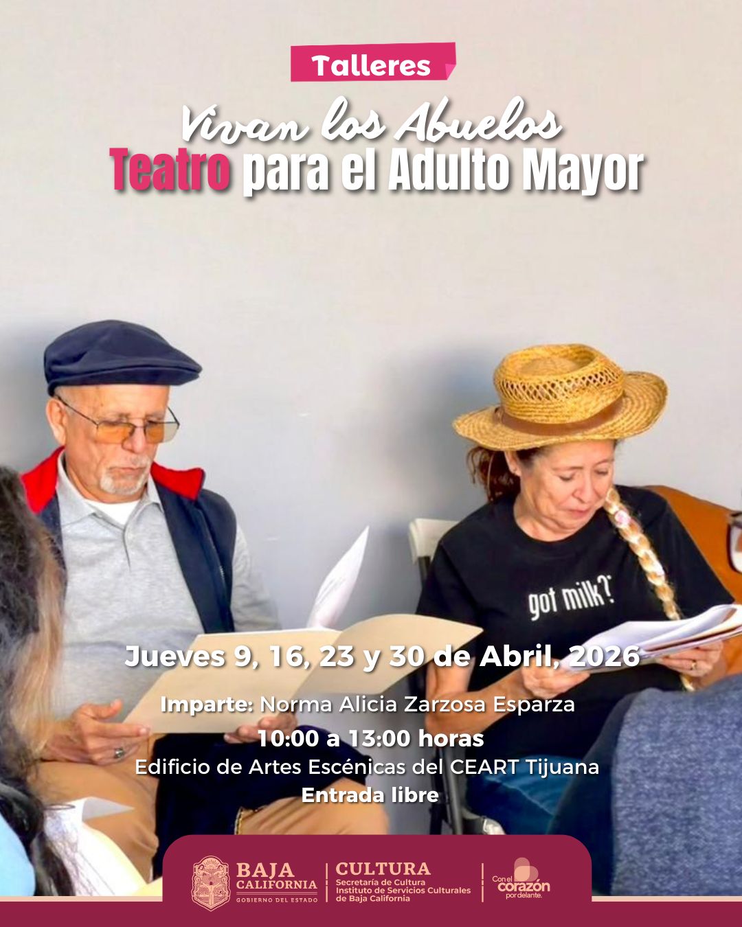 Teatro para el Adulto Mayor en Tijuana 2026