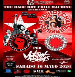 The Rage Hot Chili Machine en Tijuana 2026