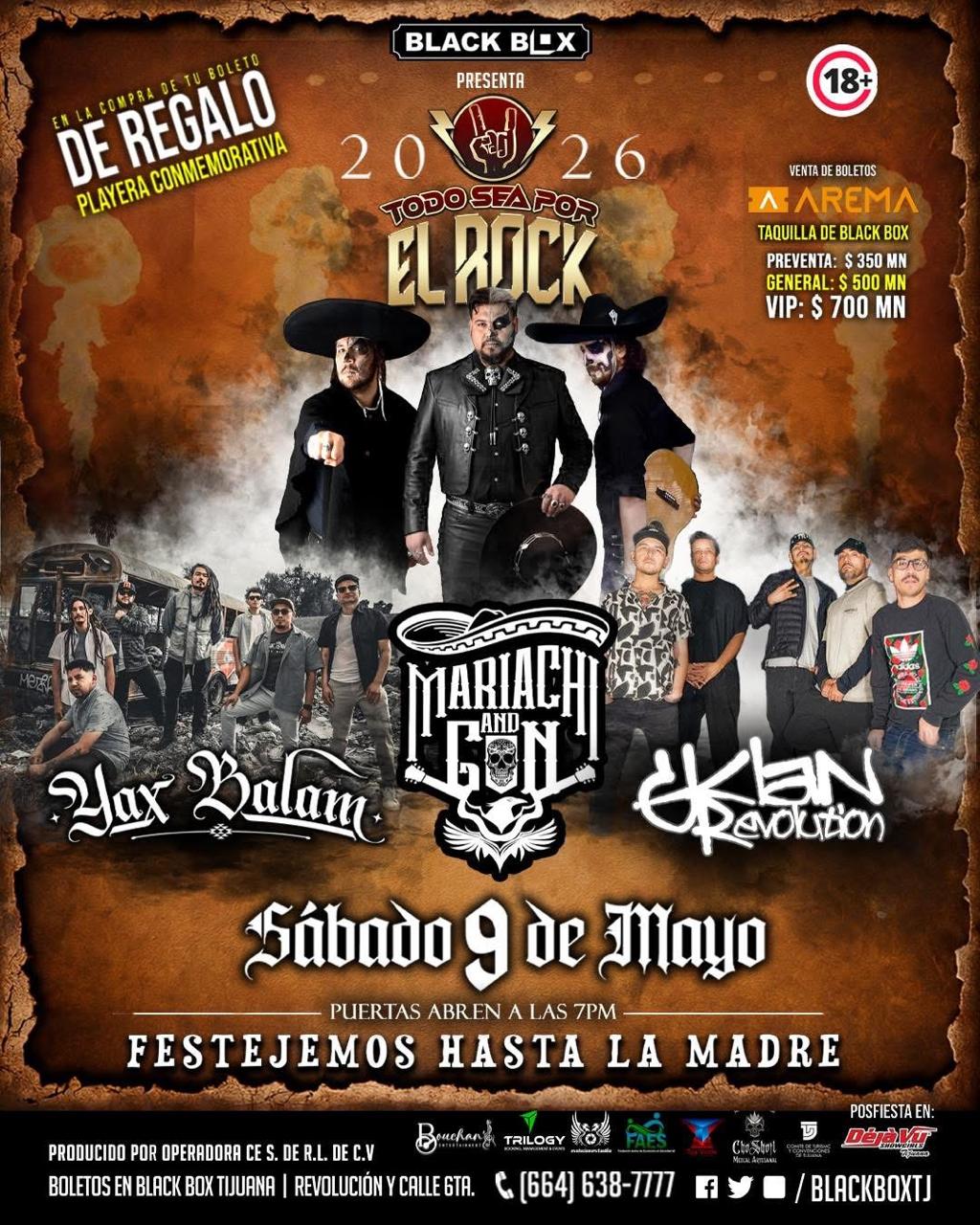 Todo sea por el Rock en Tijuana 2026