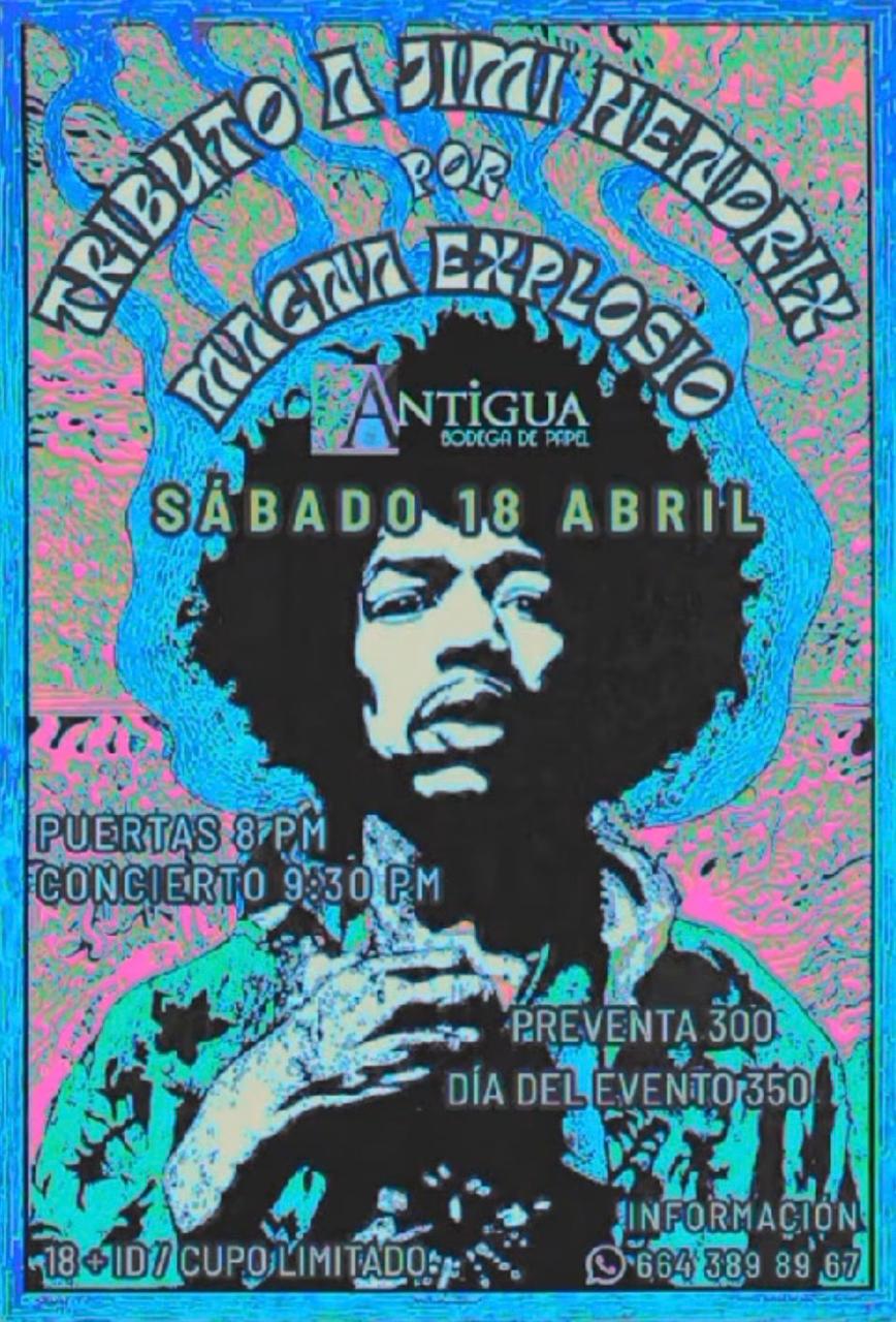 Tributo a Jimi Hendrix en Tijuana 2026