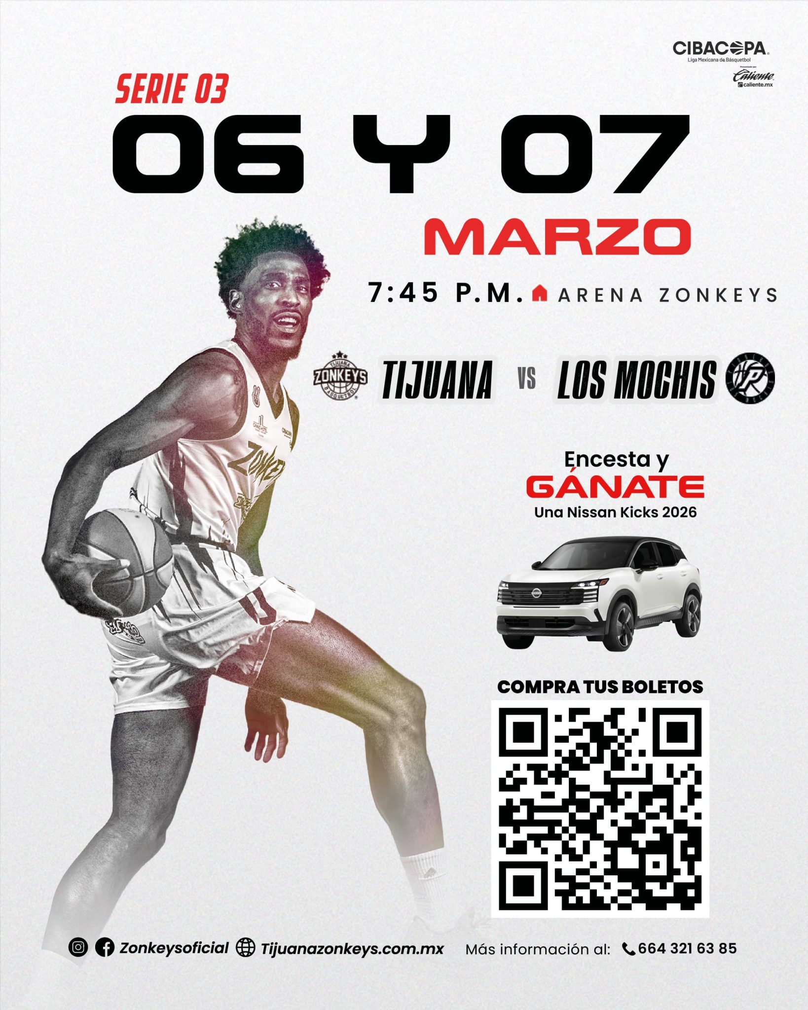 Zonkeys vs Pioneros en Tijuana 2026
