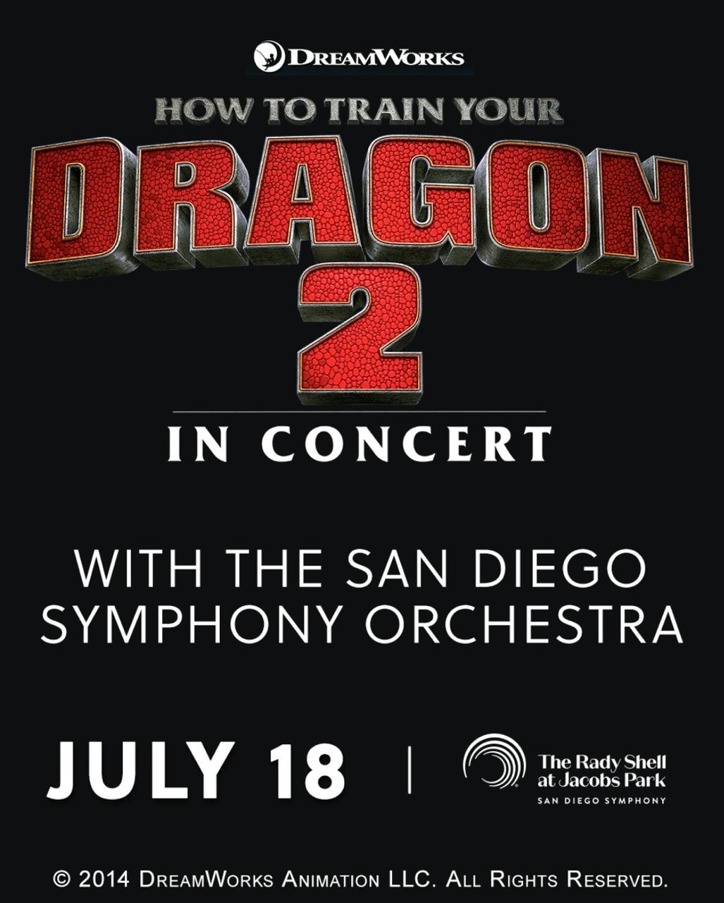 Como entrenar a tu Dragón 2 en San Diego 2026