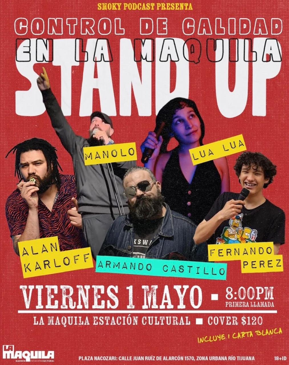 Control de Calidad Stand Up en Tijuana 2026