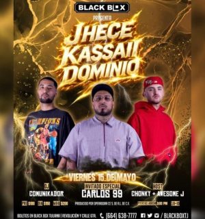 Dominio-Kassaii-Jhece en Tijuana 2026