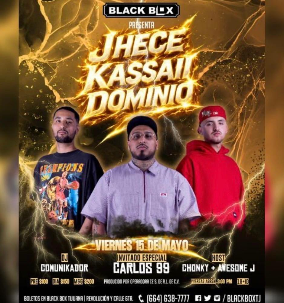 Dominio-Kassaii-Jhece en Tijuana 2026