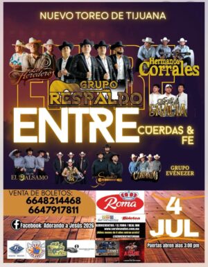 Entre Cuerdas & Fe en Tijuana 2026