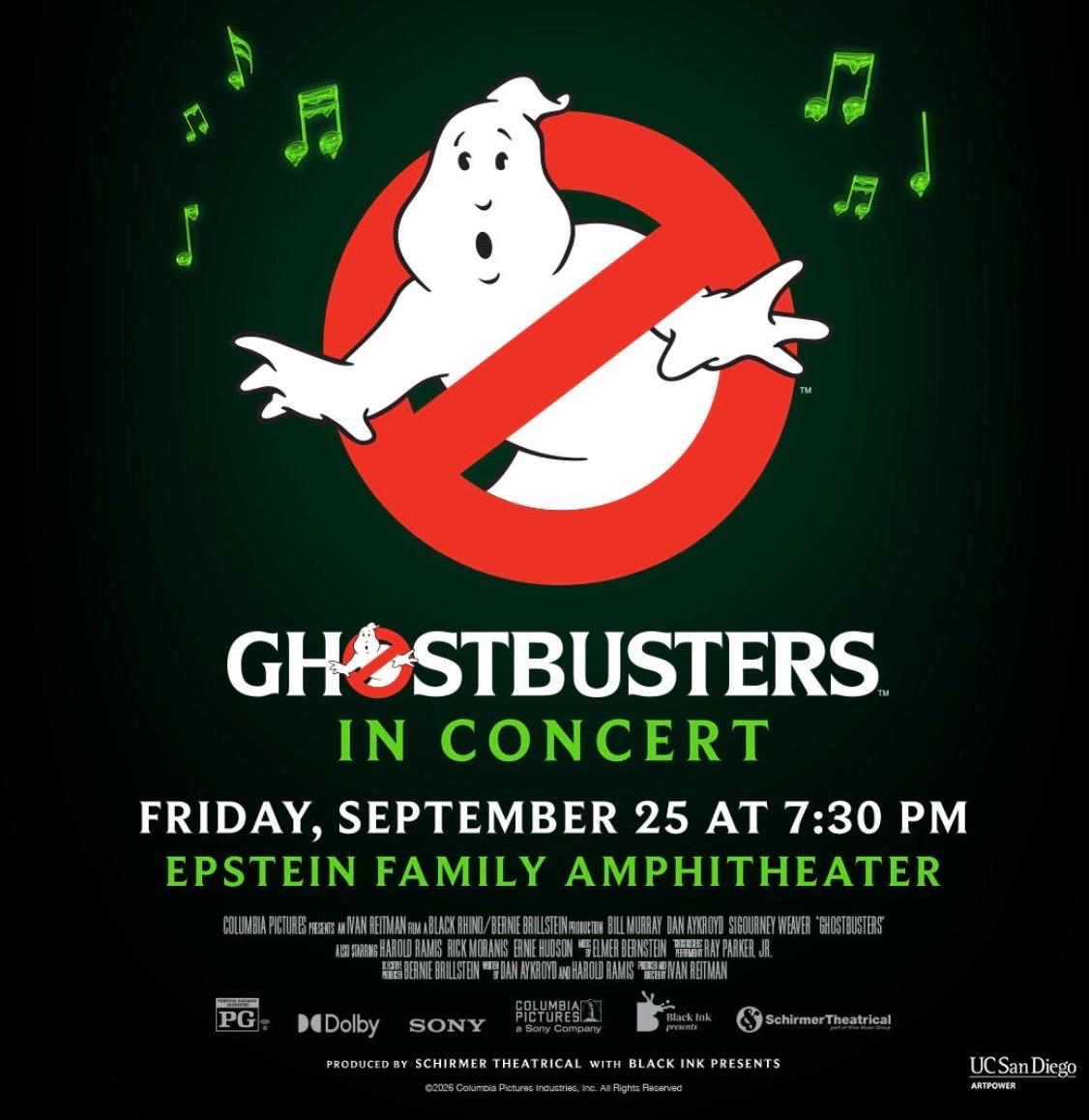 Ghostbusters in Concert en San Diego 2026
