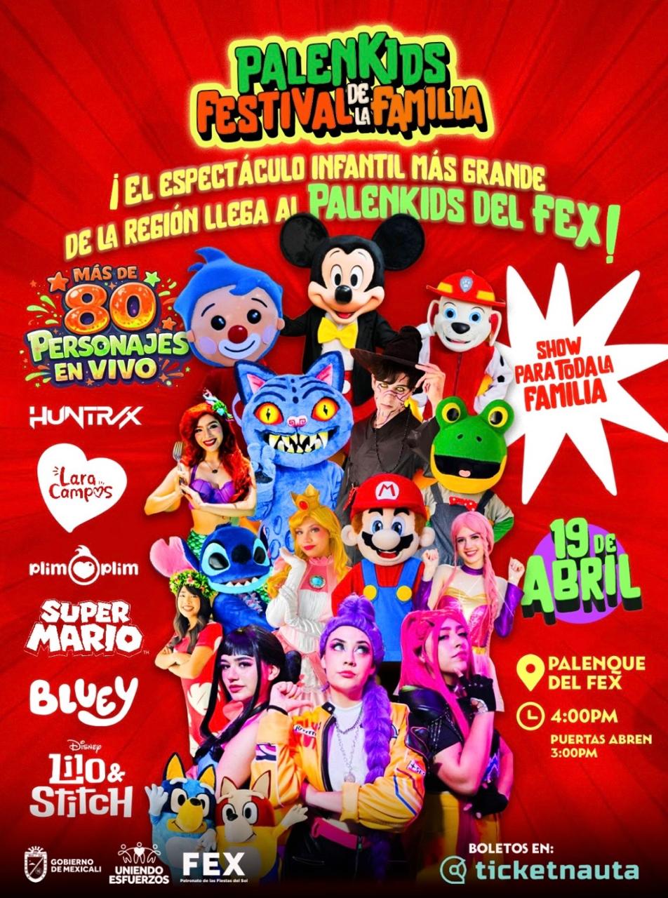 PalenKids Festival de la Familia en Tijuana 2026