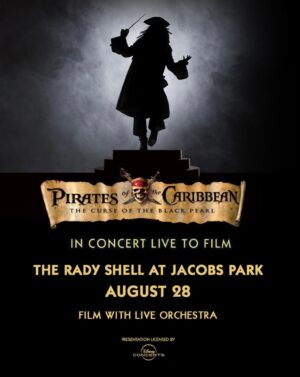 Piratas del Caribe en Concierto San Diego 2026