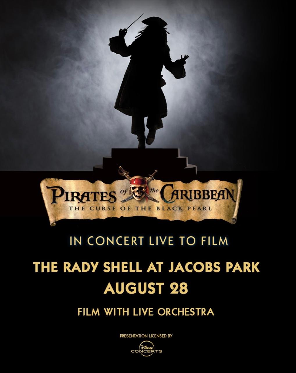 Piratas del Caribe en Concierto San Diego 2026