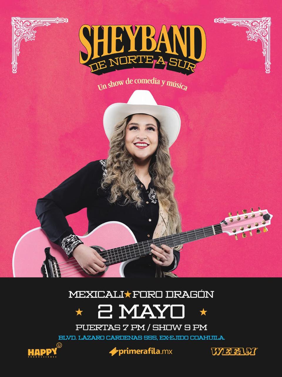 Sheyband en Mexicali 2026