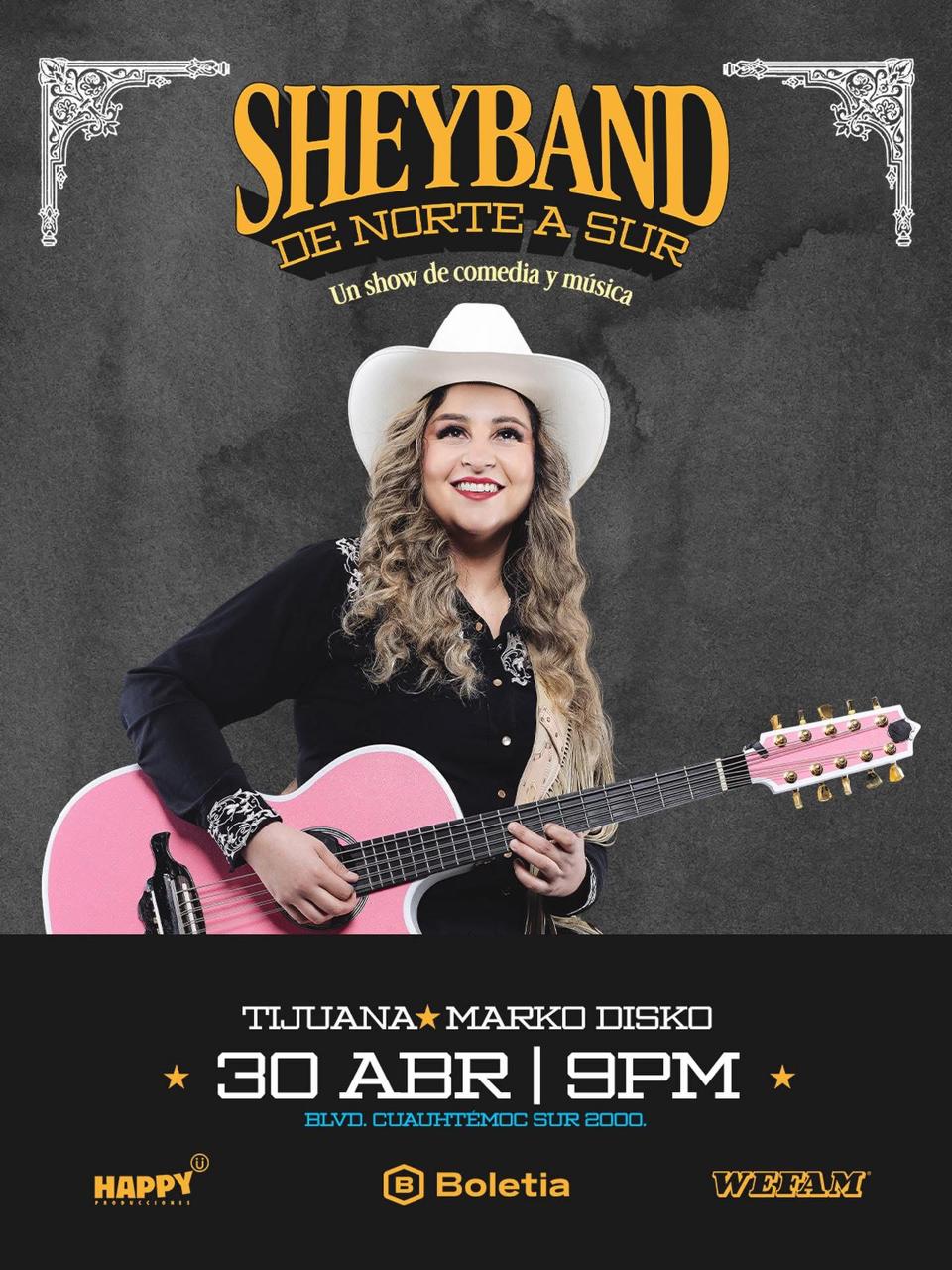 Sheyband en Tijuana 2026